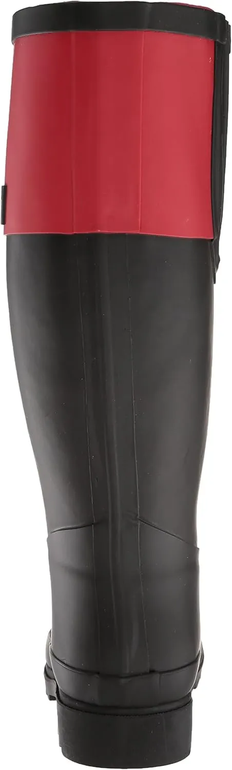 Ad Tec Women's 14" Rubber Boots: Waterproof for Hunting, Fishing, Hiking or Farm Work Rain