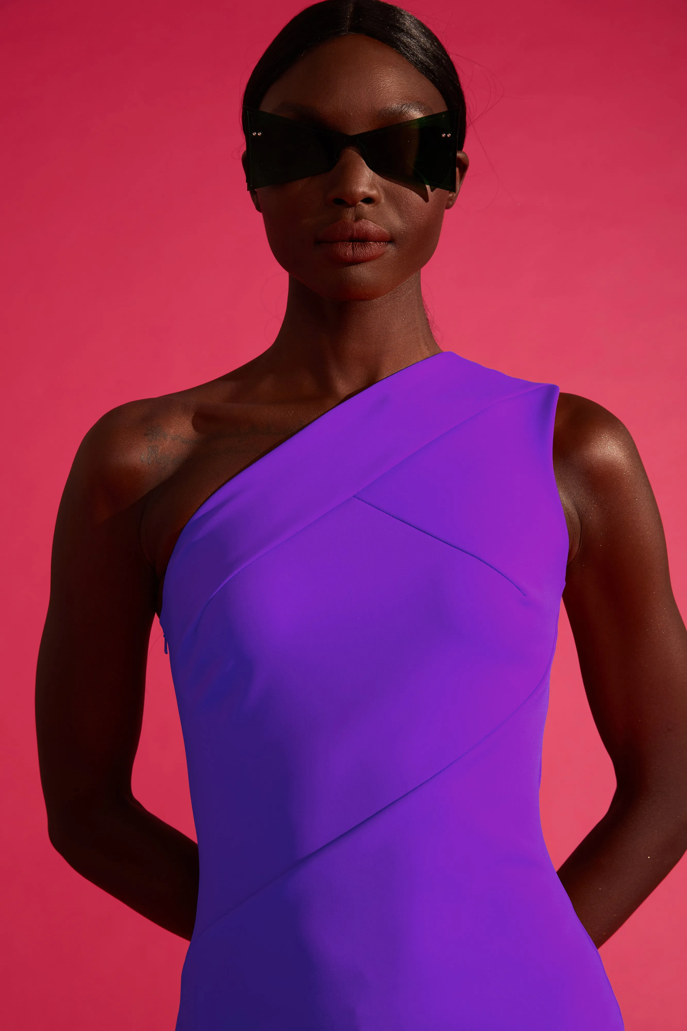 Asymmetrical Bodycon Dress