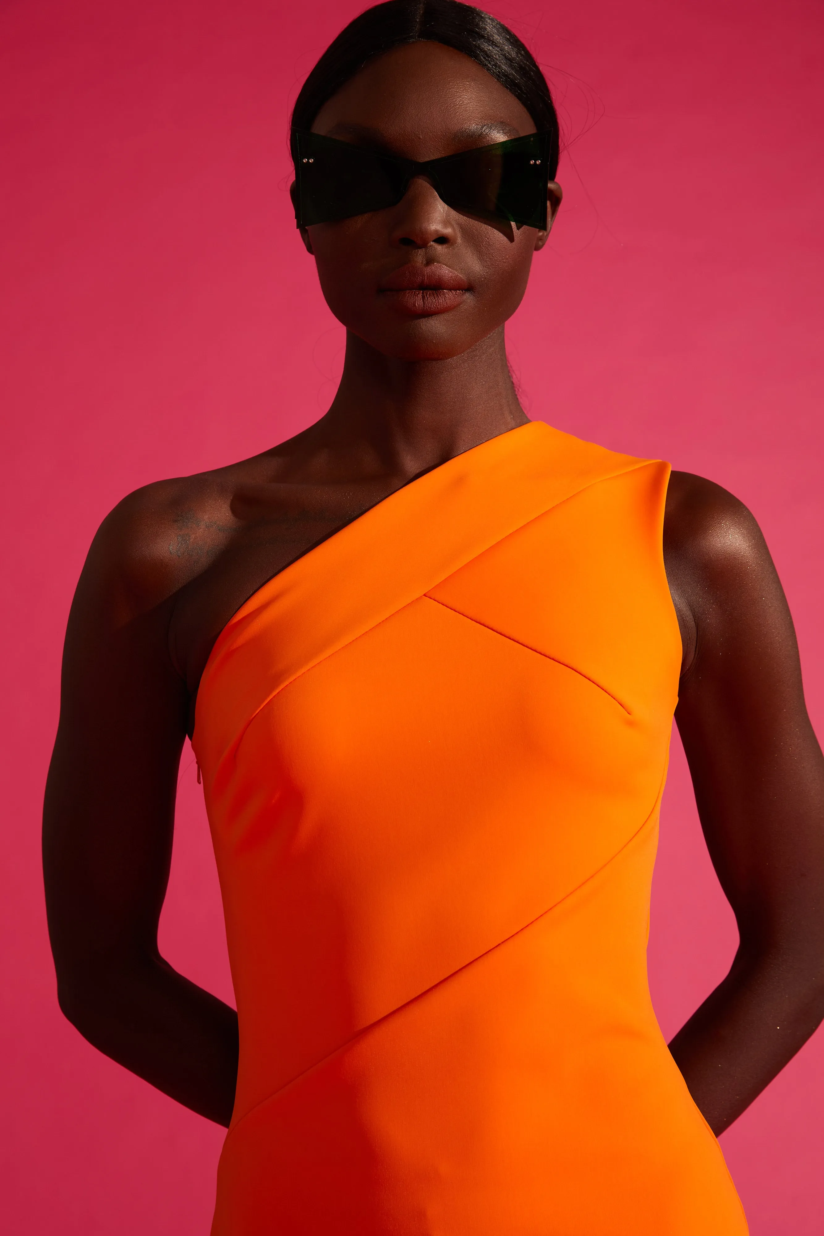 Asymmetrical Bodycon Dress