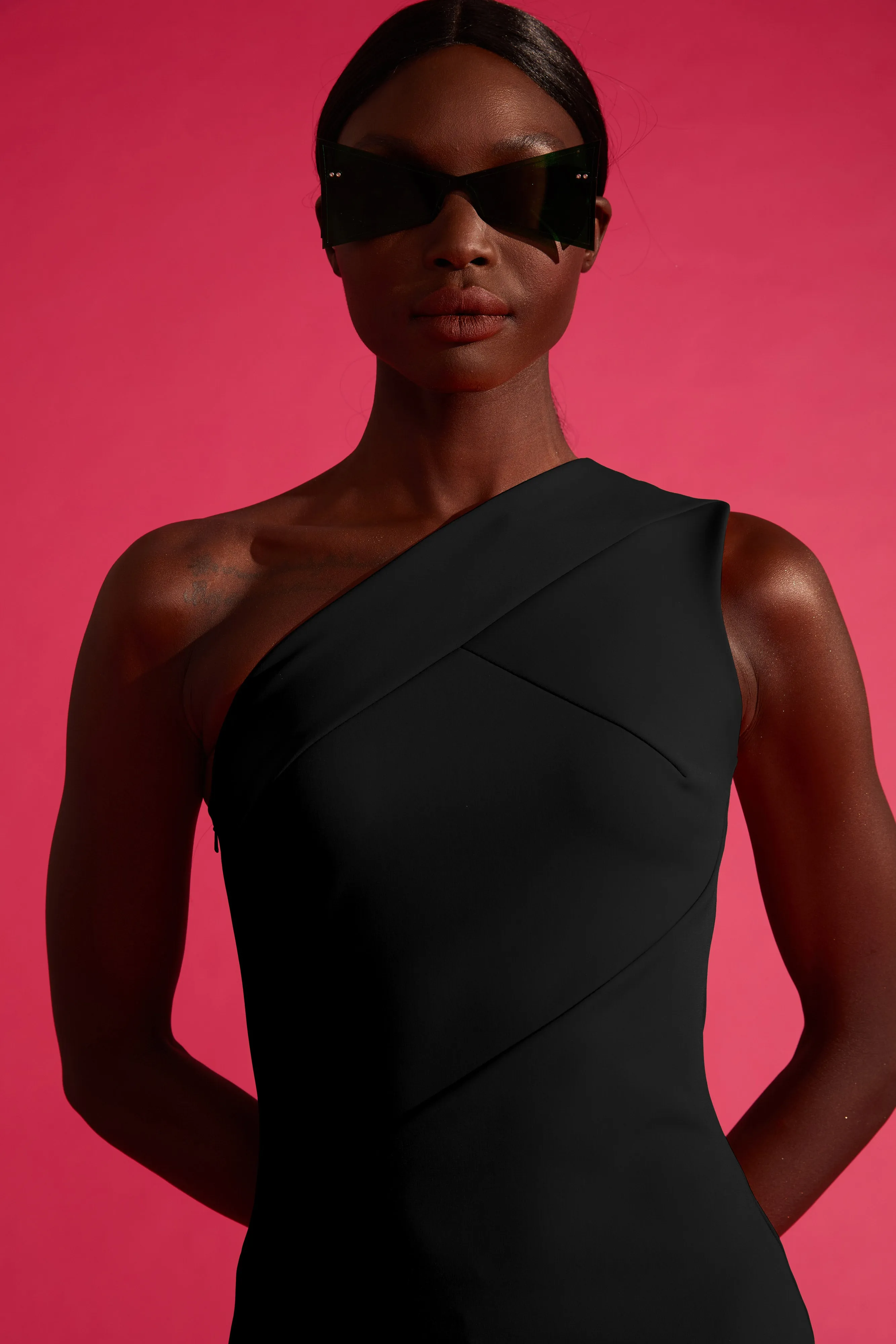 Asymmetrical Bodycon Dress
