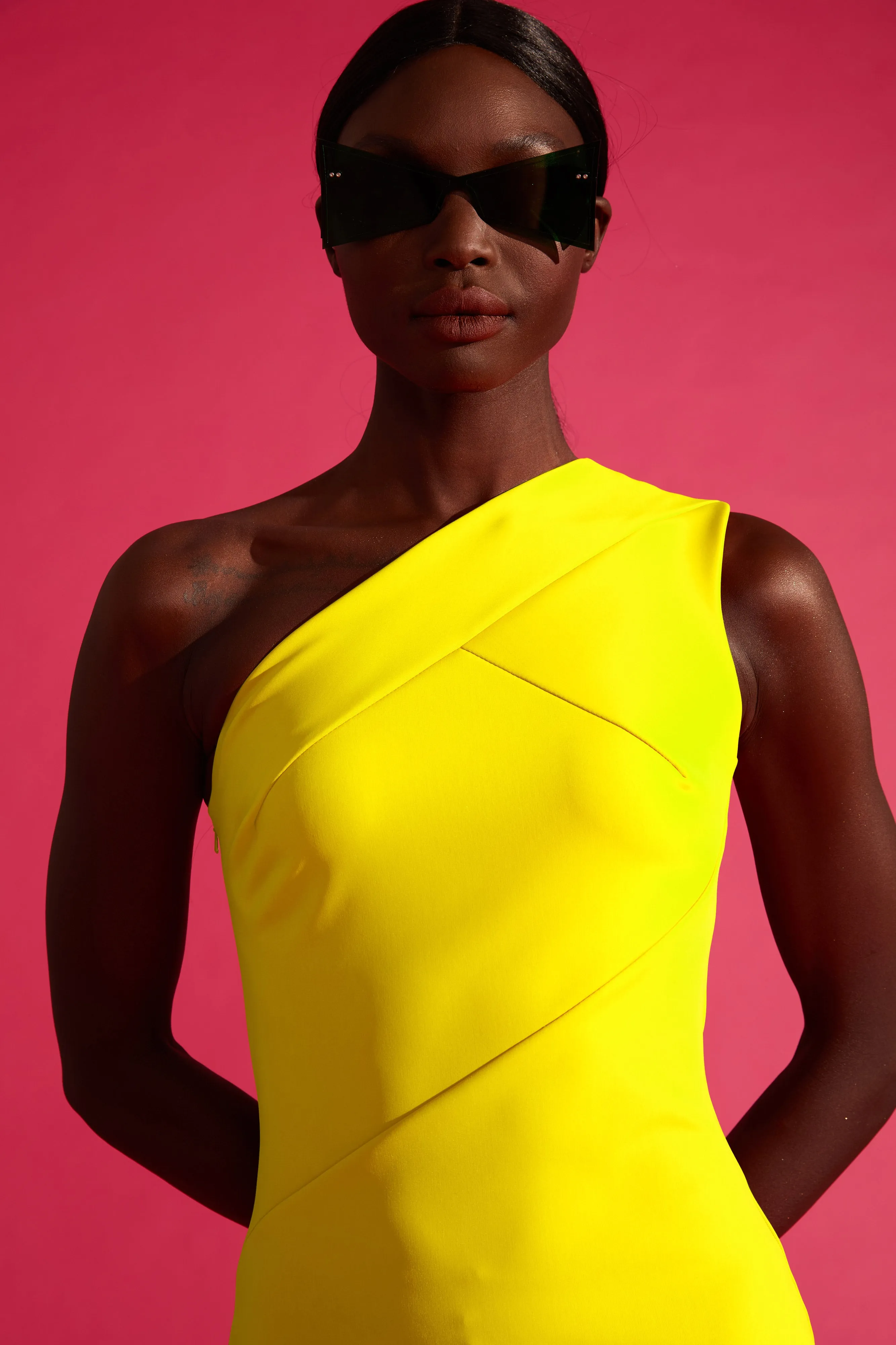Asymmetrical Bodycon Dress