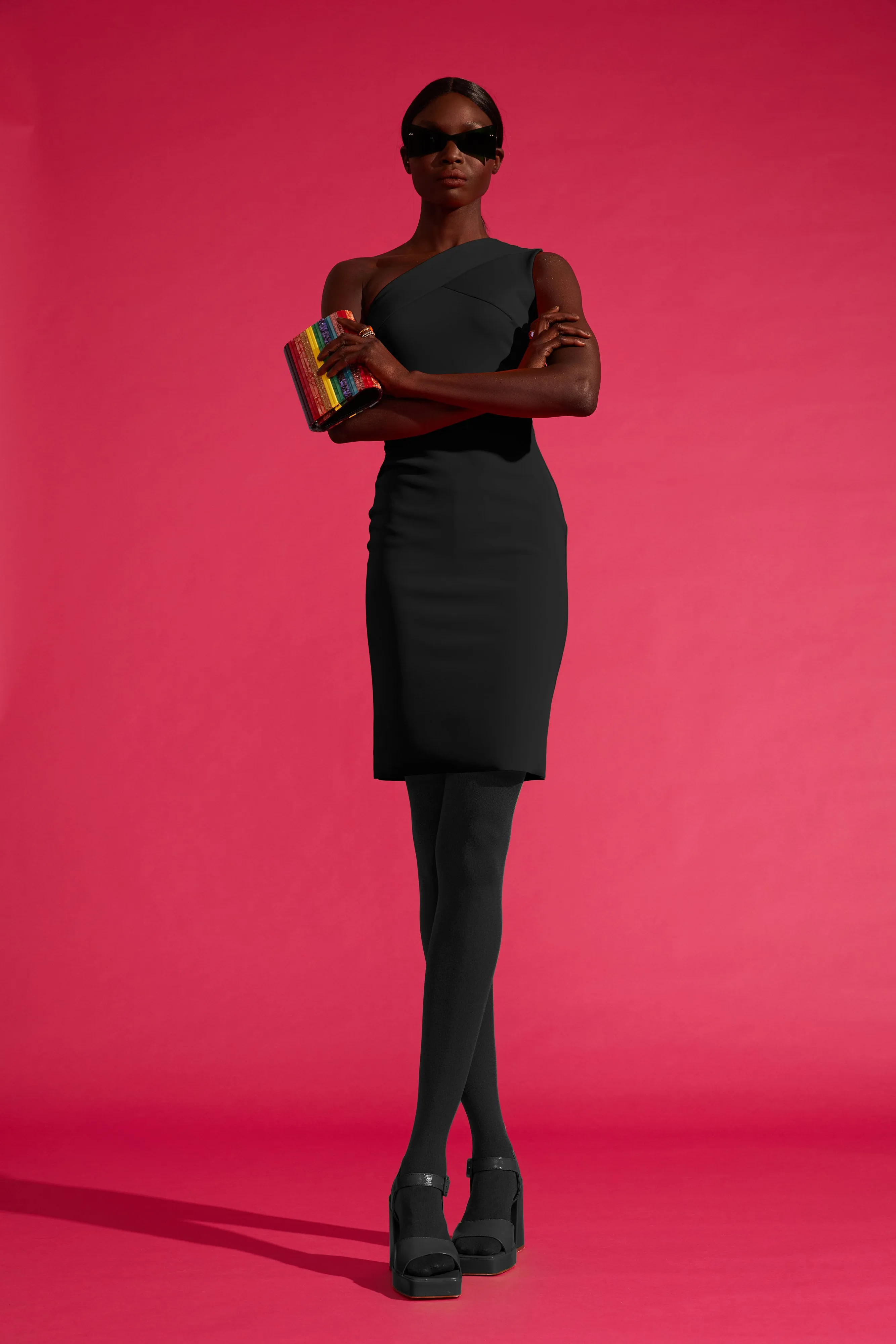 Asymmetrical Bodycon Dress