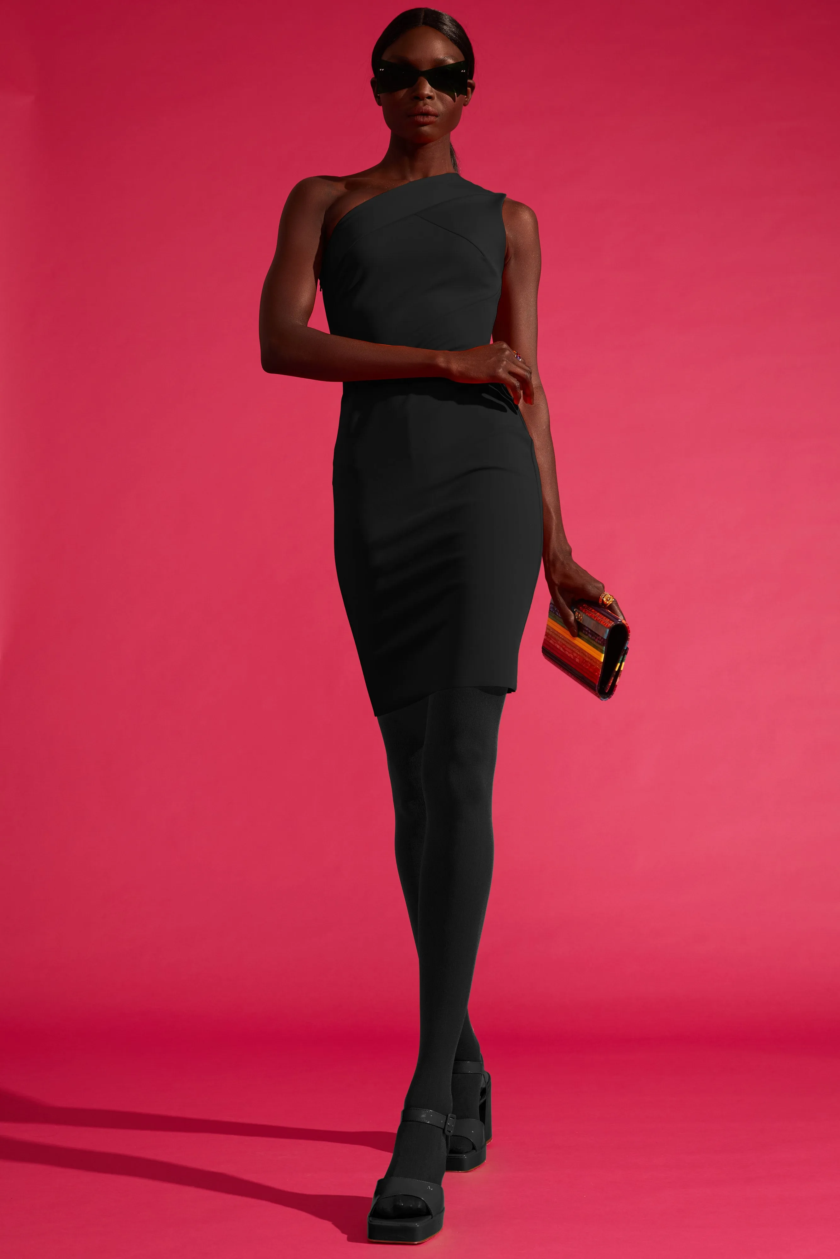 Asymmetrical Bodycon Dress