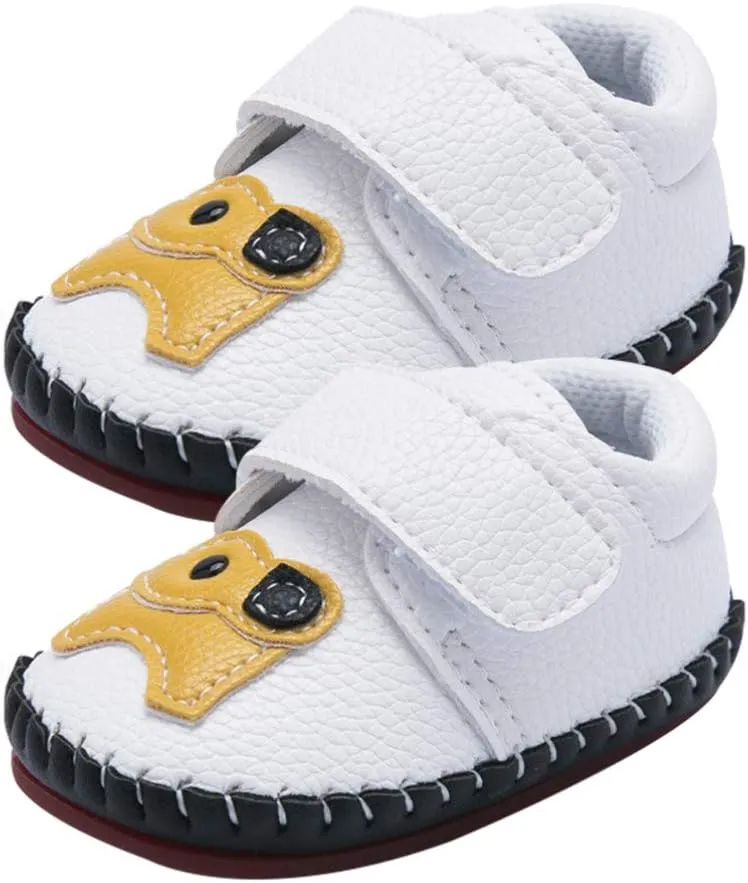Babies Prewalker Toddler Baby Boys Girls Ankle Sneakers Soft Anti- Slip Sole Baby Walking Shoes