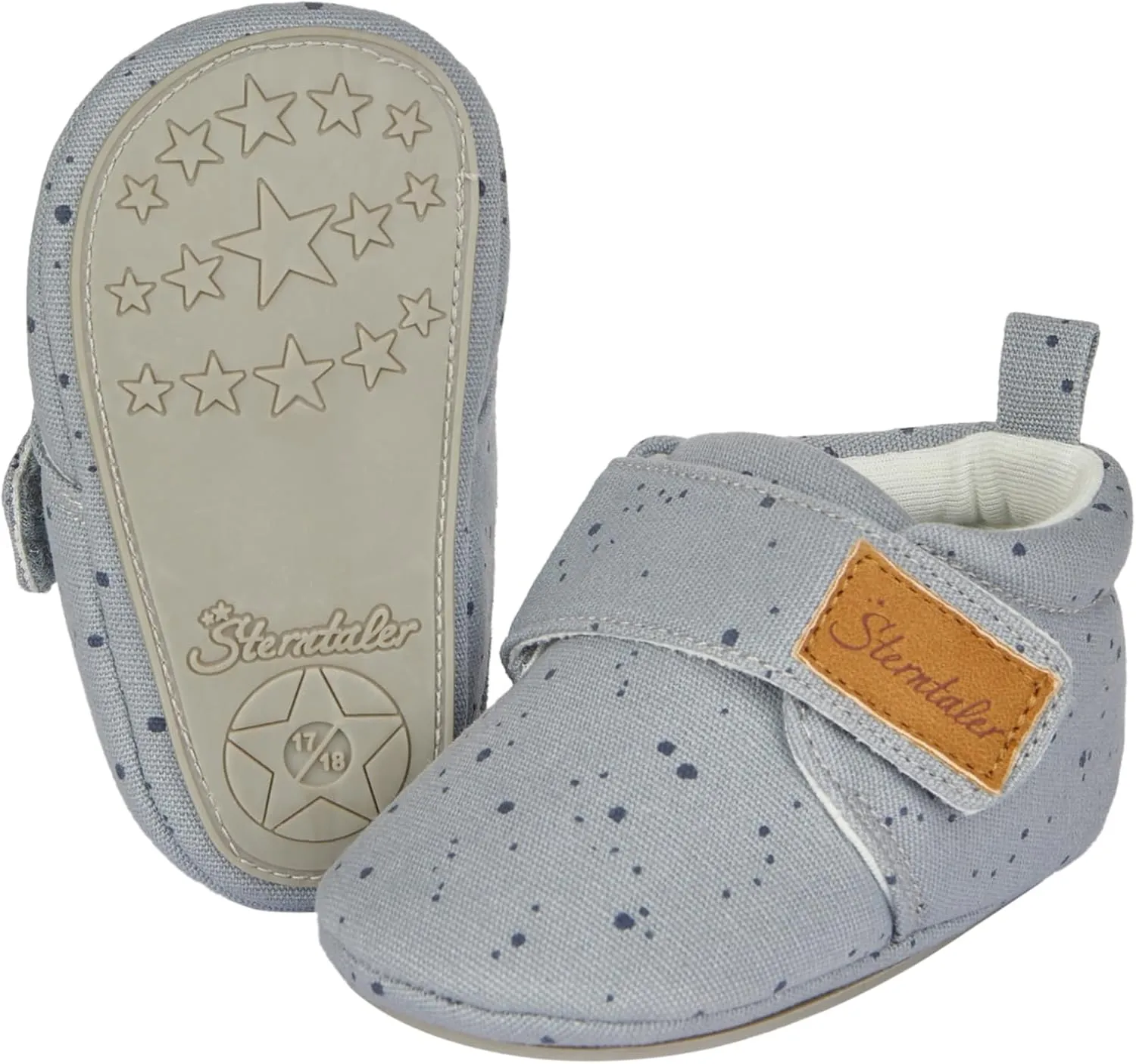 Baby Boy Krabbelschuhe Punkte Loafer