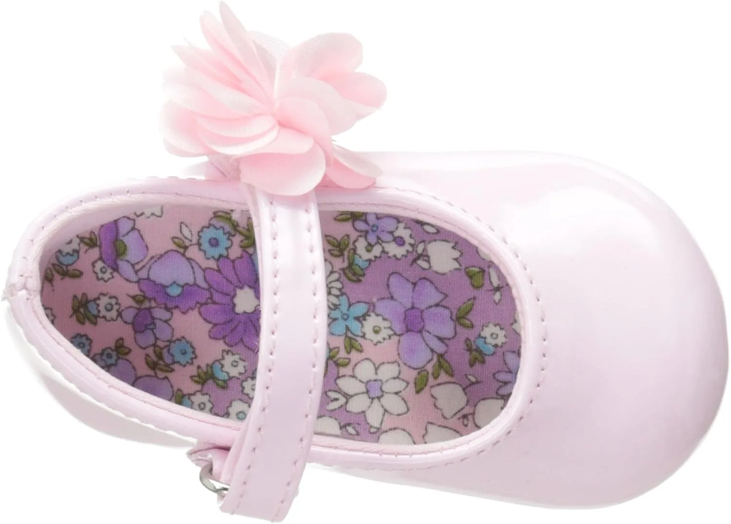 Baby Deer Unisex-Child Patent Skimmer Mary Jane-K First Walker Shoe