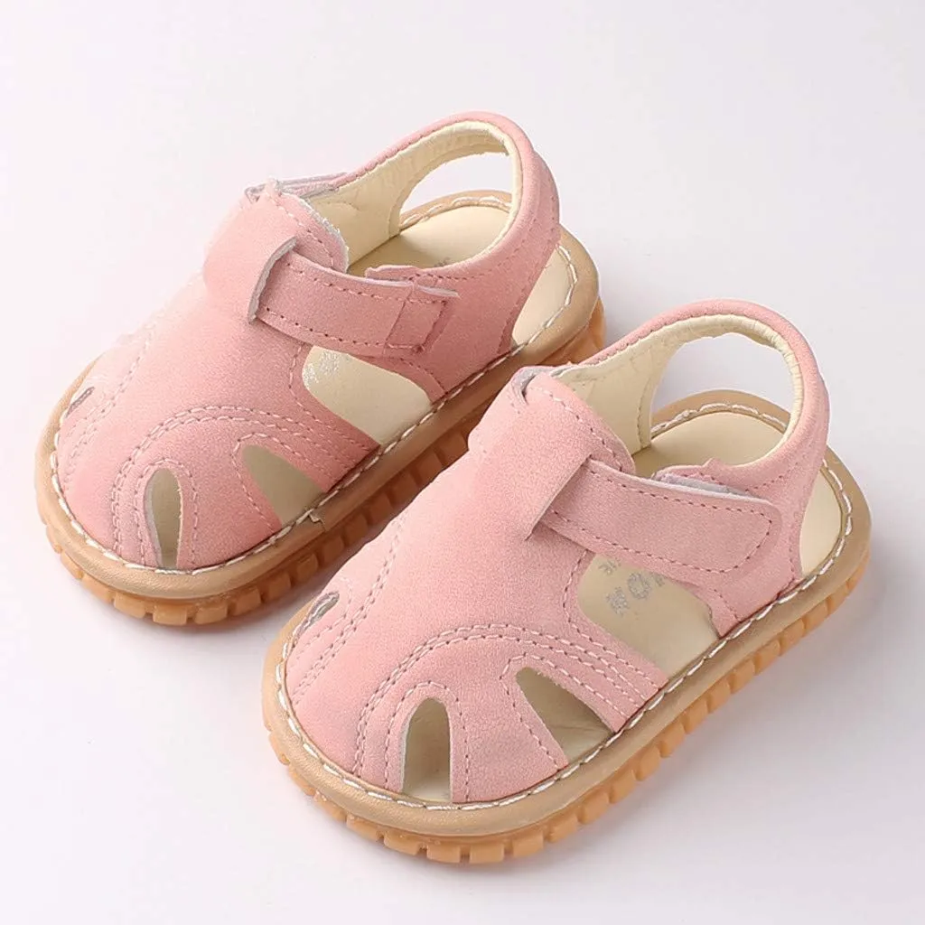 Baby Walking Shoes Shoes Sandals Boys Soft Baby Sole Shoes Girls Roman First Baby Infants First Walking Shoes