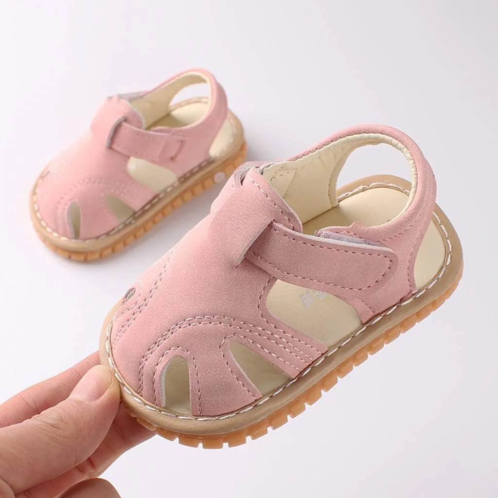 Baby Walking Shoes Shoes Sandals Boys Soft Baby Sole Shoes Girls Roman First Baby Infants First Walking Shoes