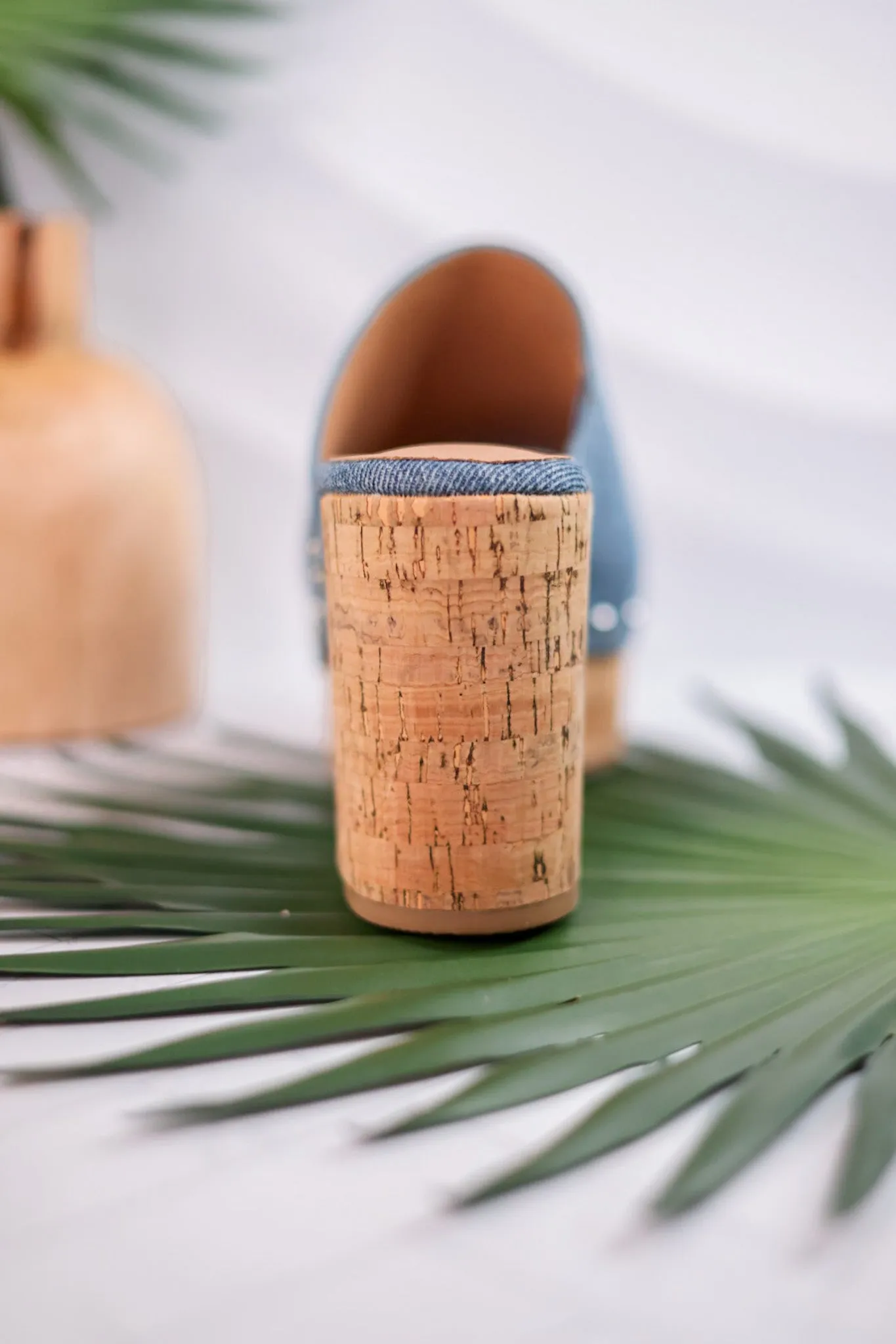 Bada Bing Blue Denim Clogs FINAL SALE