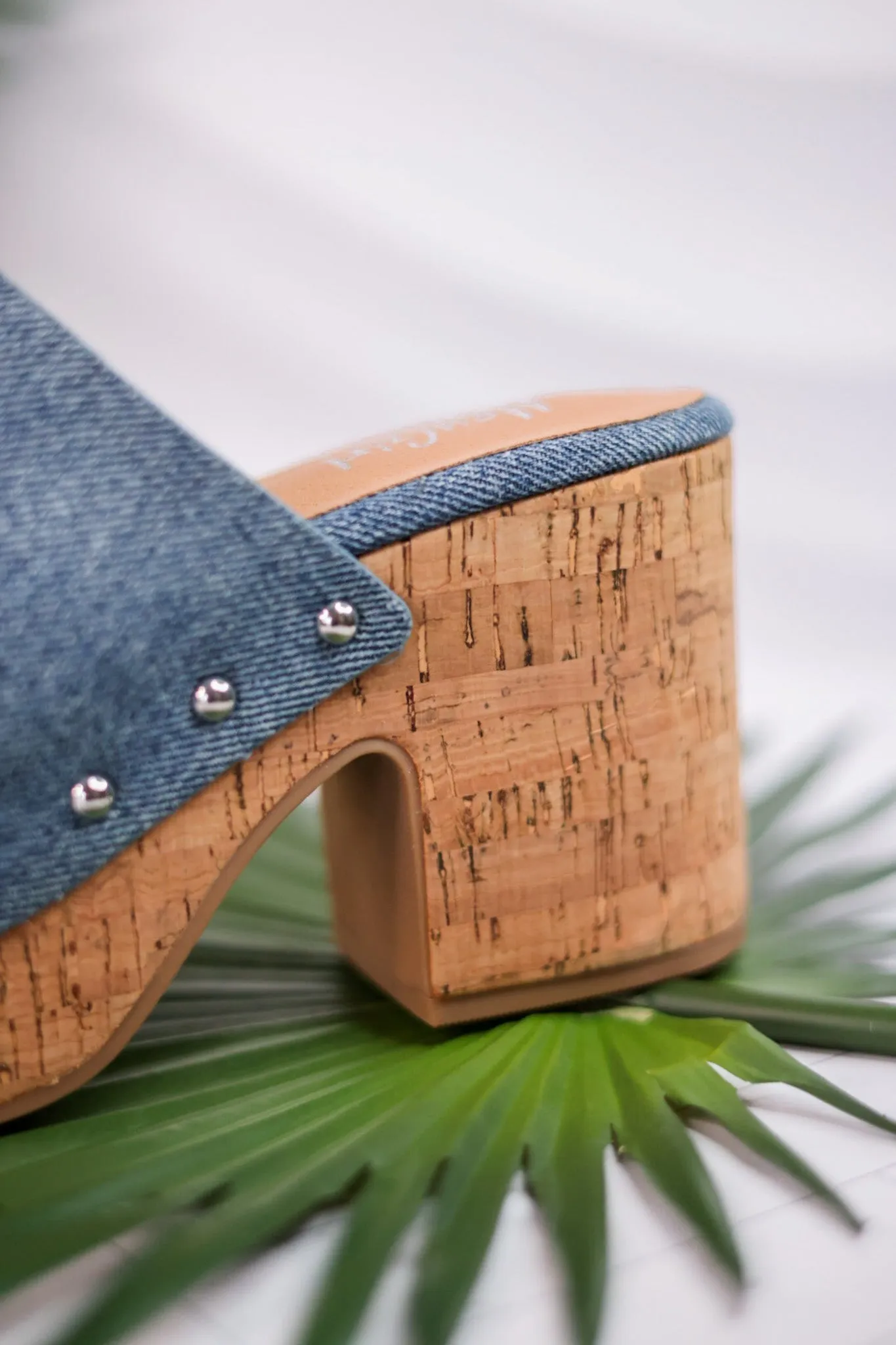Bada Bing Blue Denim Clogs FINAL SALE