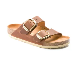 Birkenstocks Arizona Big Buckle - Oiled Leather (Cognac)