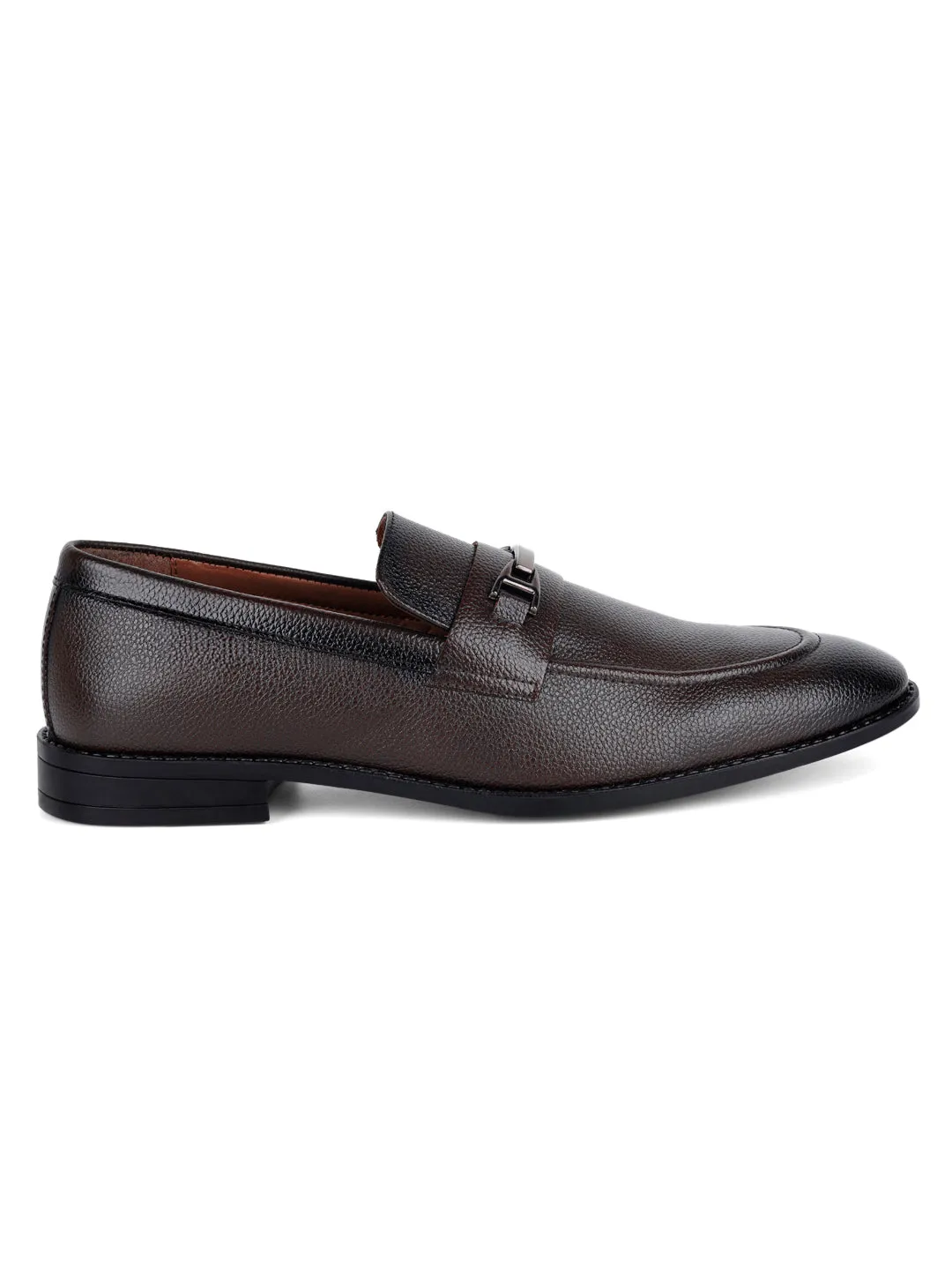 Brunette Brown Handcrafted Slipon Style Comfortable Moccasins
