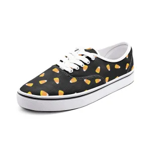 Candy Corn Unisex Canvas Shoes Fashion Low Cut Loafer Sneakers
