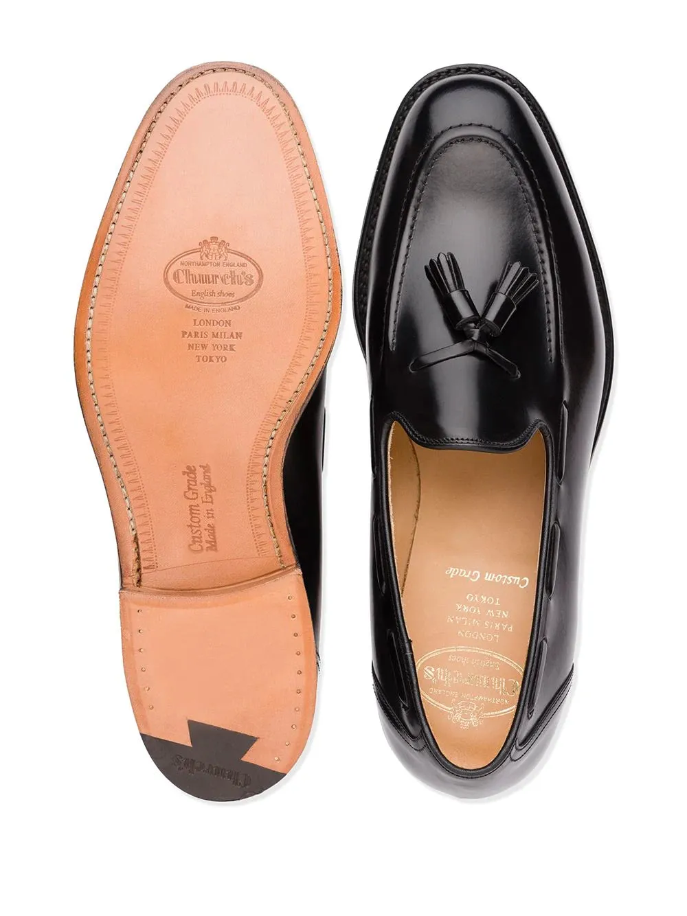 CHURCH'S Kingsley 2 Polished Loafers Black
