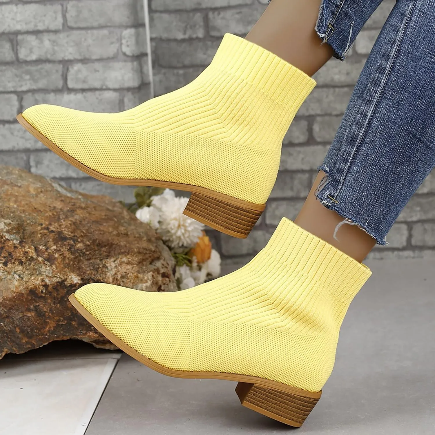 Cowboy Ankle Boots for Women Brown Heel Boots Winter Heels Boots for Women Sale Ankle Boots for Women with Heel Tan Womens Western Booties Wide Width