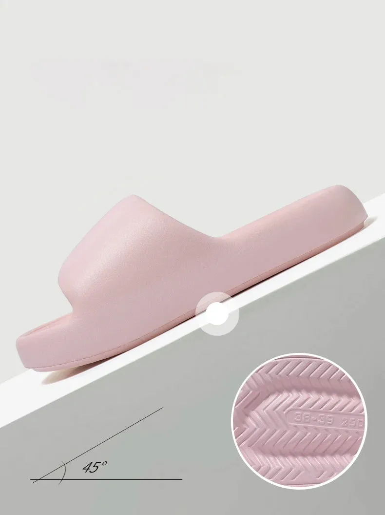 Fashion Summer Concise Couple Non-slip Soft Slides Lithe Cosy Sandals Men Women Casual Slippers Ladies' Home Shoes Flip Flops
