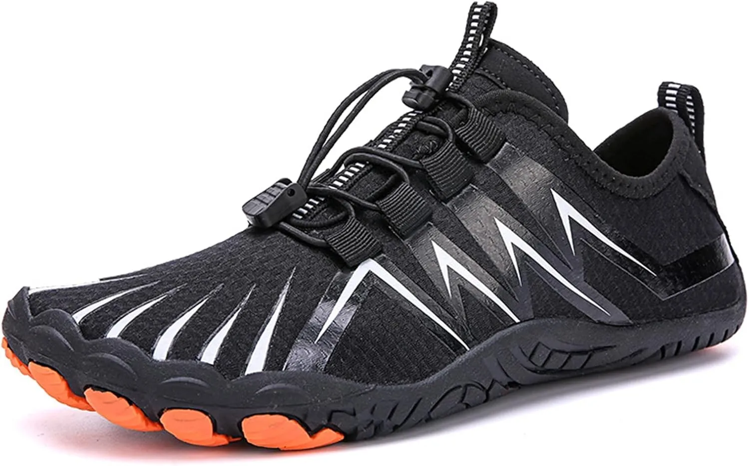 Hiking Barefoot Shoes for Women Men Non-Slip&Wide Toe Box Grounded Footwear,Breathable Waterproof Beach Walking Shoes,Lightweight Adjustable Trail Running Footwear Neuropathy Sneakers Comfort Wear