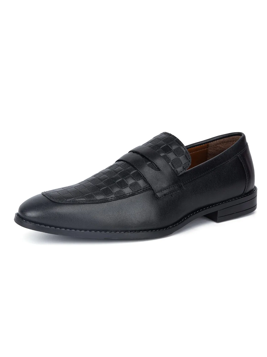 Jet Black Handcrafted Moccasins Slipons