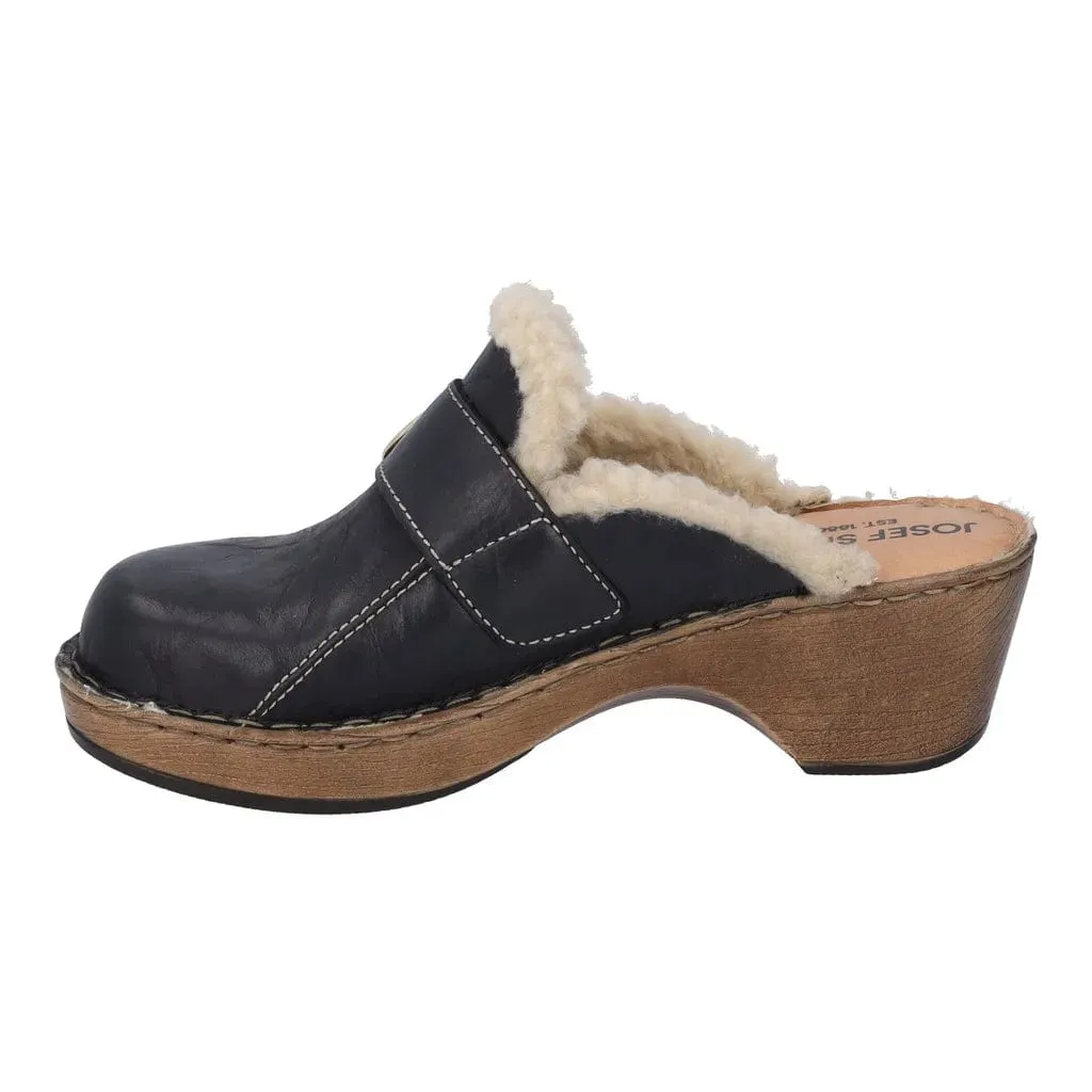 Josef Seibel Women's Lily 10 Clogs- Black