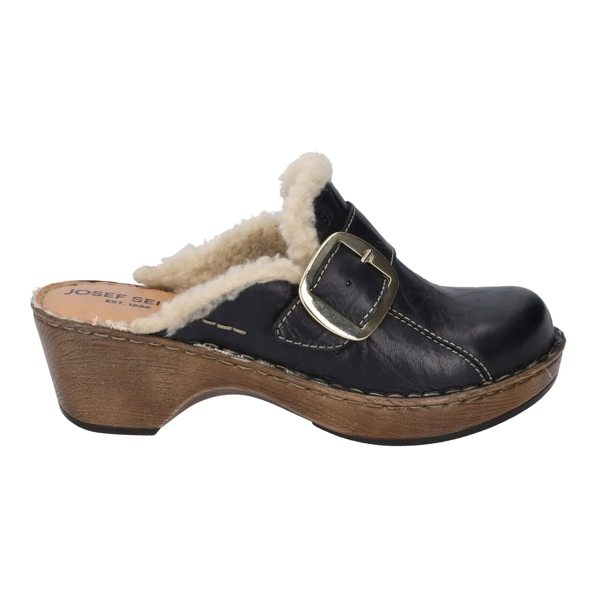 Josef Seibel Women's Lily 10 Clogs- Black