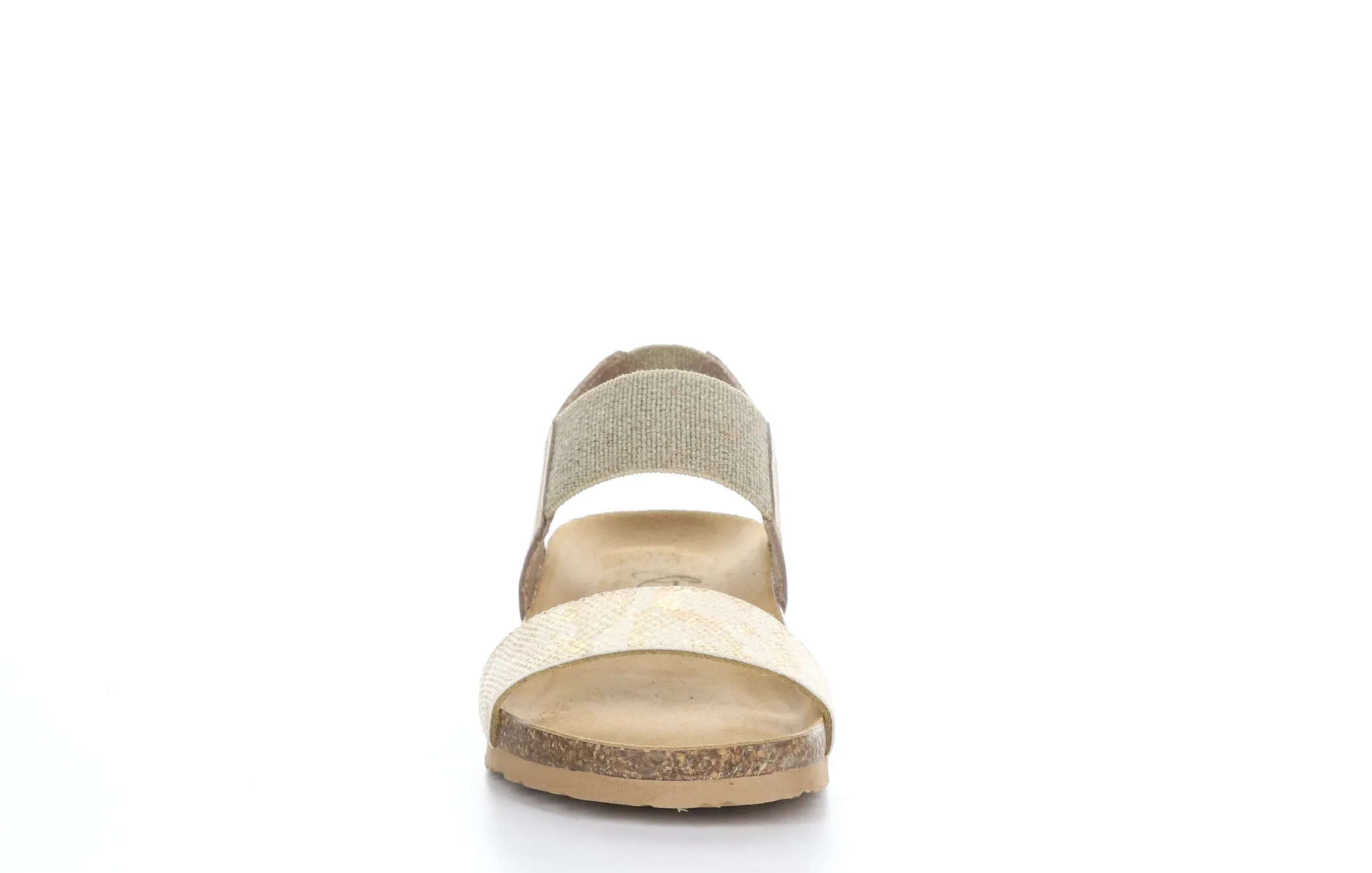 LAZIO Beige Sling-Back Sandals