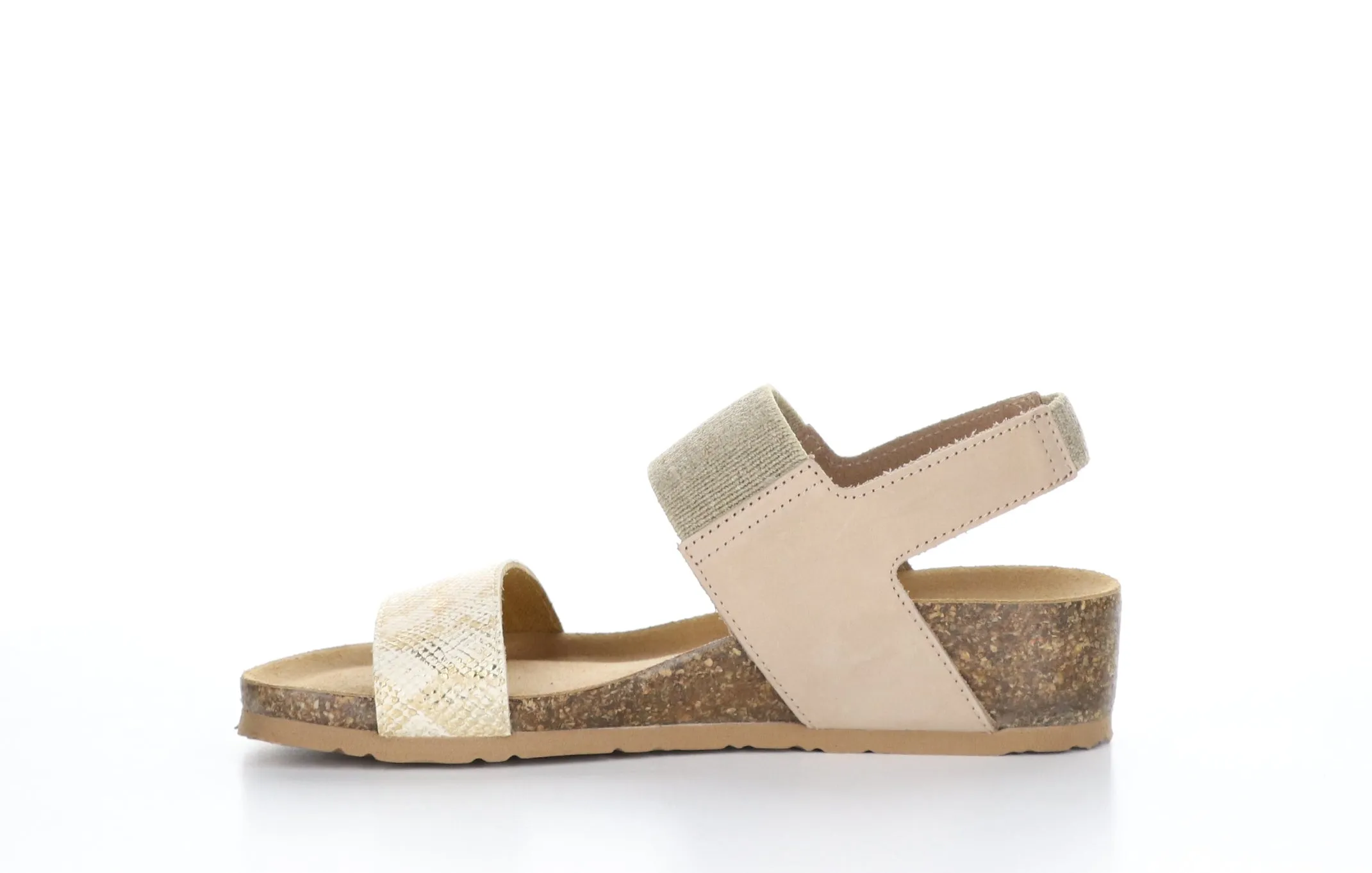LAZIO Beige Sling-Back Sandals