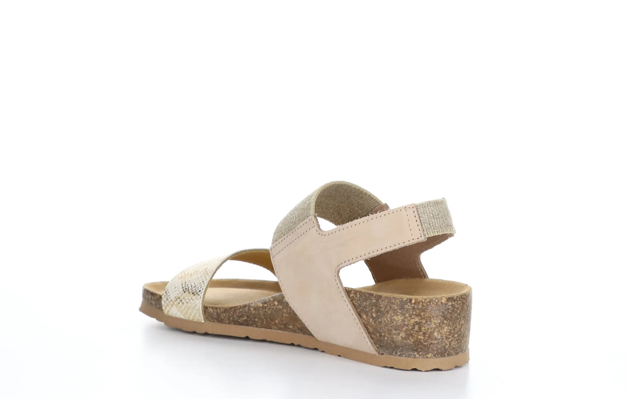 LAZIO Beige Sling-Back Sandals
