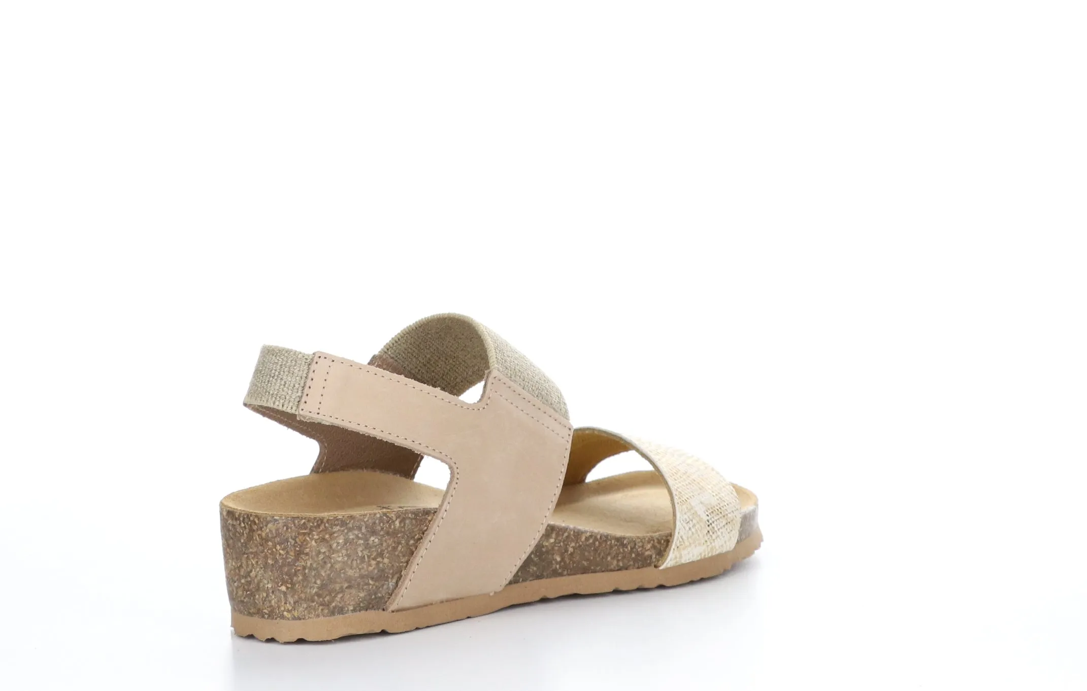 LAZIO Beige Sling-Back Sandals
