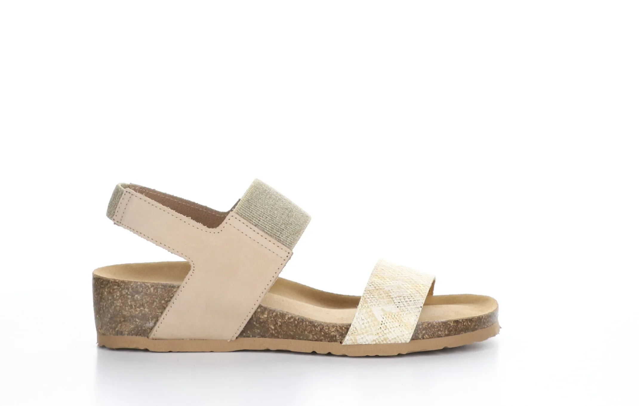 LAZIO Beige Sling-Back Sandals
