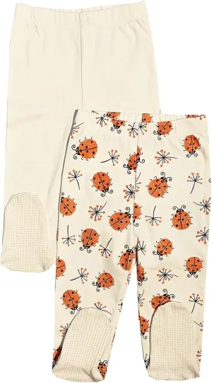 Maple Clothing Organic Cotton Baby Pants Footed GOTS Certified Clothes