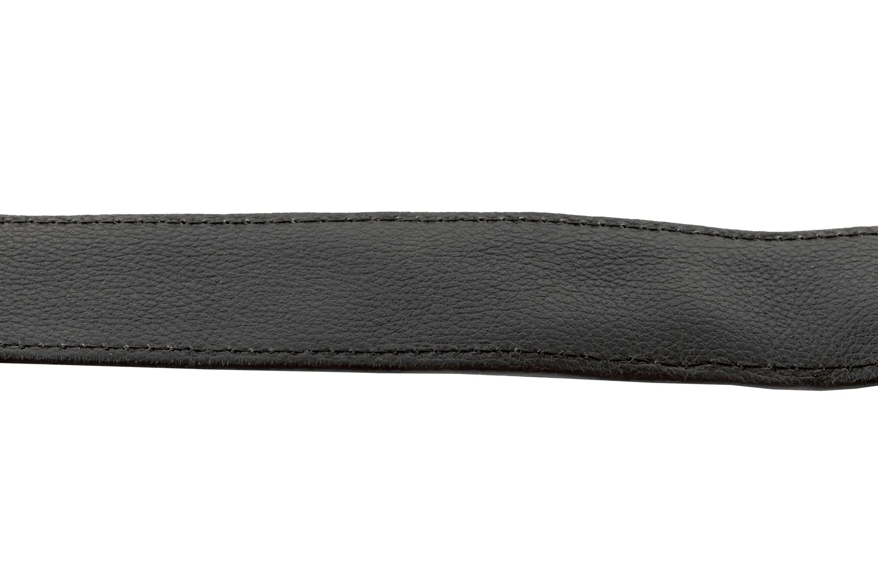 Men's Black Genuine Crocodile Skin Dress Belt Silver Buckle