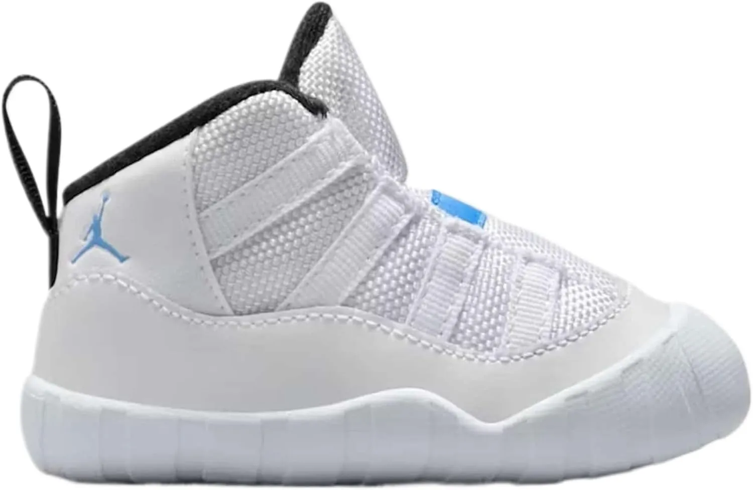 Nike Jordan Air 11 Retro 'Legend Blue' Crib Booties Infant (CI6165-104, White)