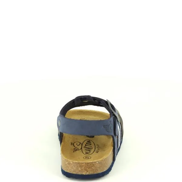 Plakton 125639 Navy Multi-Strap Kids Sandals