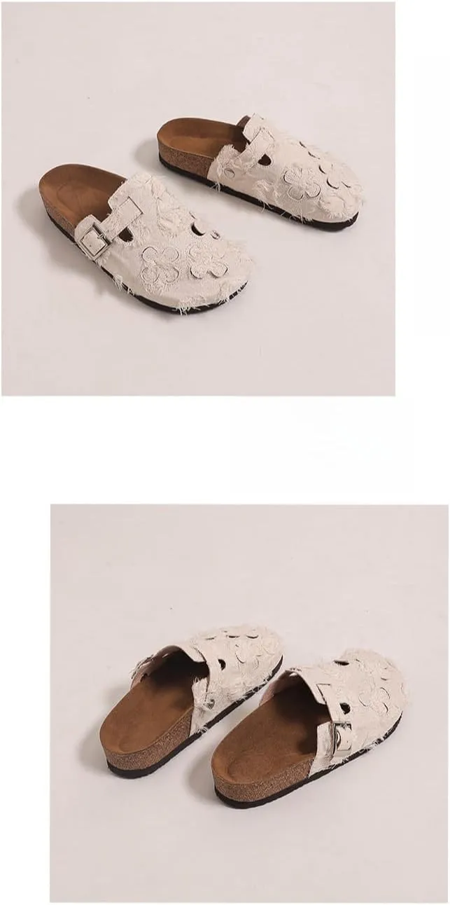 Potato Shoes Clogs Mules Goth Emo Slip on Sandals Standing All Day Women Slippers Preppy Girls - Kawaii Comfortable Walking Lightweight Running Trendy Tennis & Racquet Sport Business Office Causal