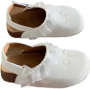 Potato Shoes with Back Strap Clogs Mules Ballet Flat Slip on Sandals Standing All Day Women Slippers Preppy Girls - Cute Causal Comfortable Walking Lightweight Running Trendy Tennis & Racquet Sport