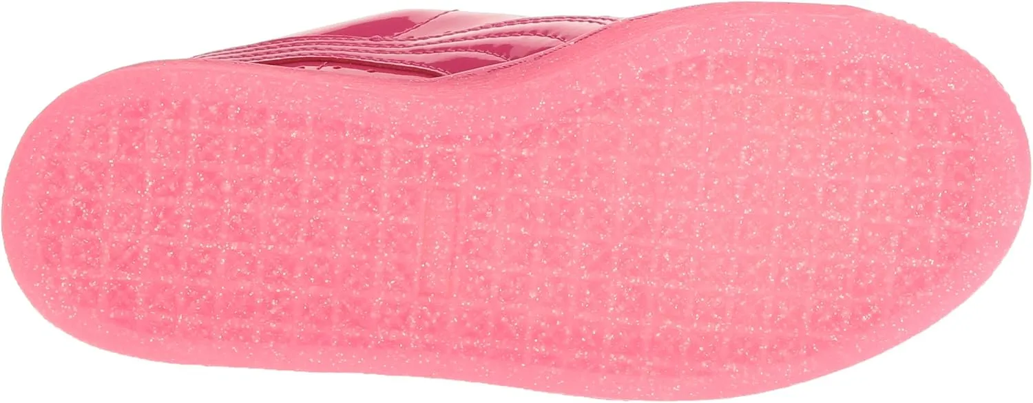 PUMA Unisex-Child Basket Patent Iced Glitz Sneaker