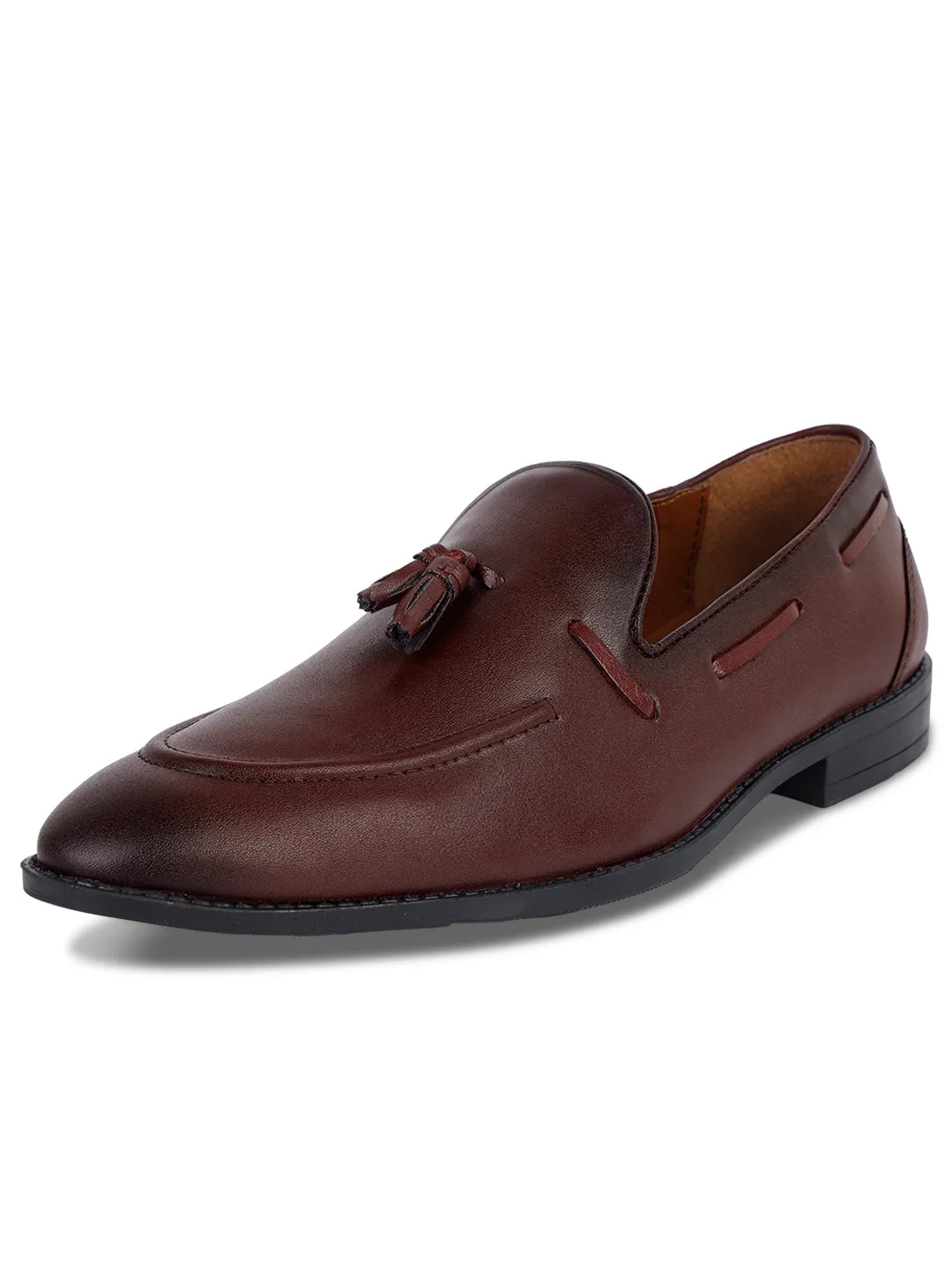 Rosewood Handcrafted Tassel Moccasins Slipons
