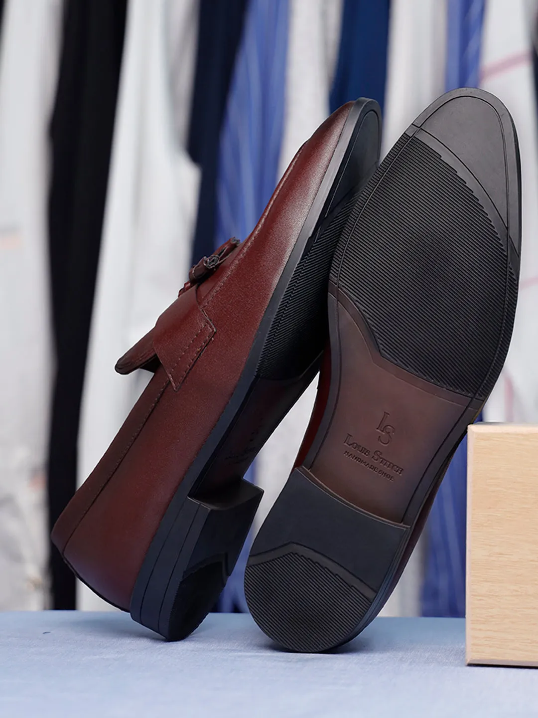 Rosewood Tassel Style Comfortable Moccasins