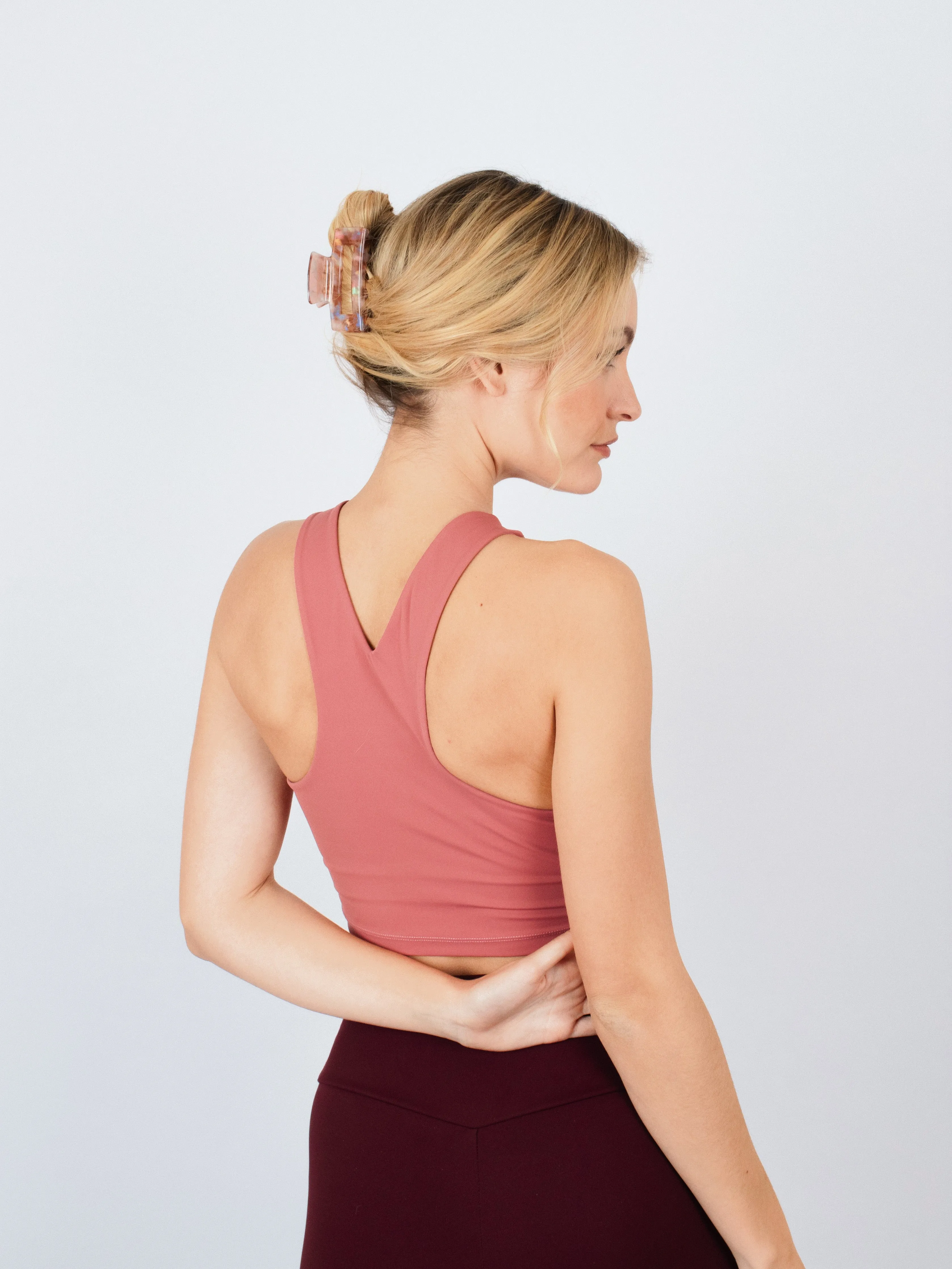 SILVIA TANK TOP - Misty Rose
