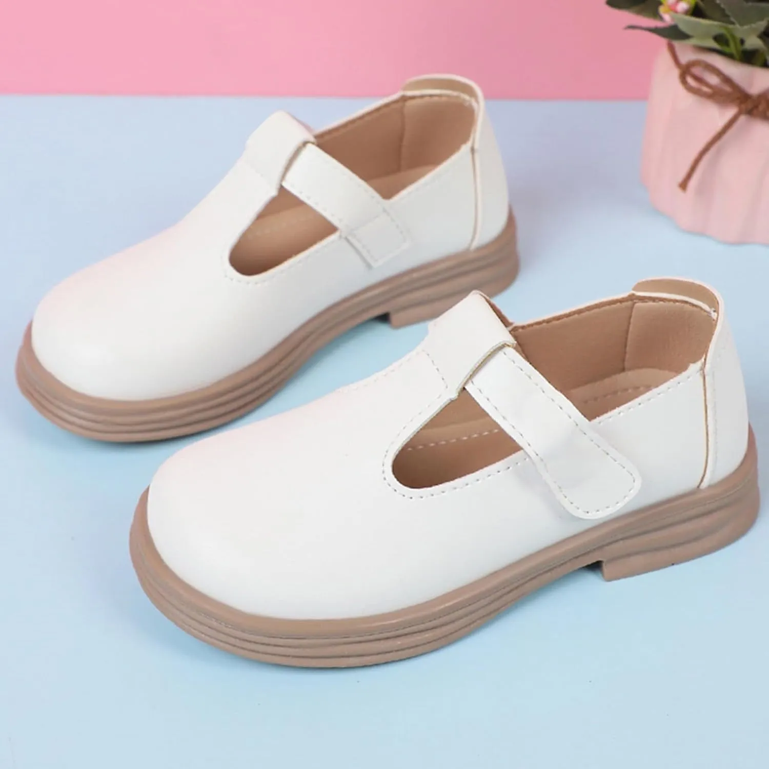 Toddler Girl Mary Jane Dress Low Heels Shoes School Oxford Loafers Flat for Part Wedding Uniform Platform Shoes