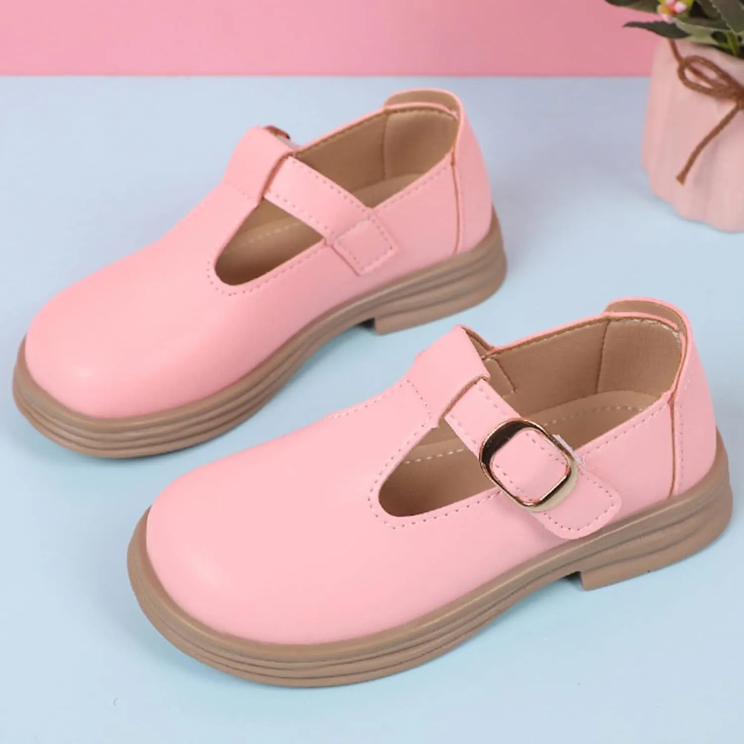 Toddler Girl Mary Jane Dress Low Heels Shoes School Oxford Loafers Flat for Part Wedding Uniform Platform Shoes
