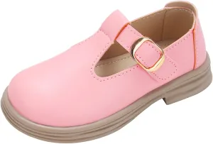Toddler Girl Mary Jane Dress Low Heels Shoes School Oxford Loafers Flat for Part Wedding Uniform Platform Shoes