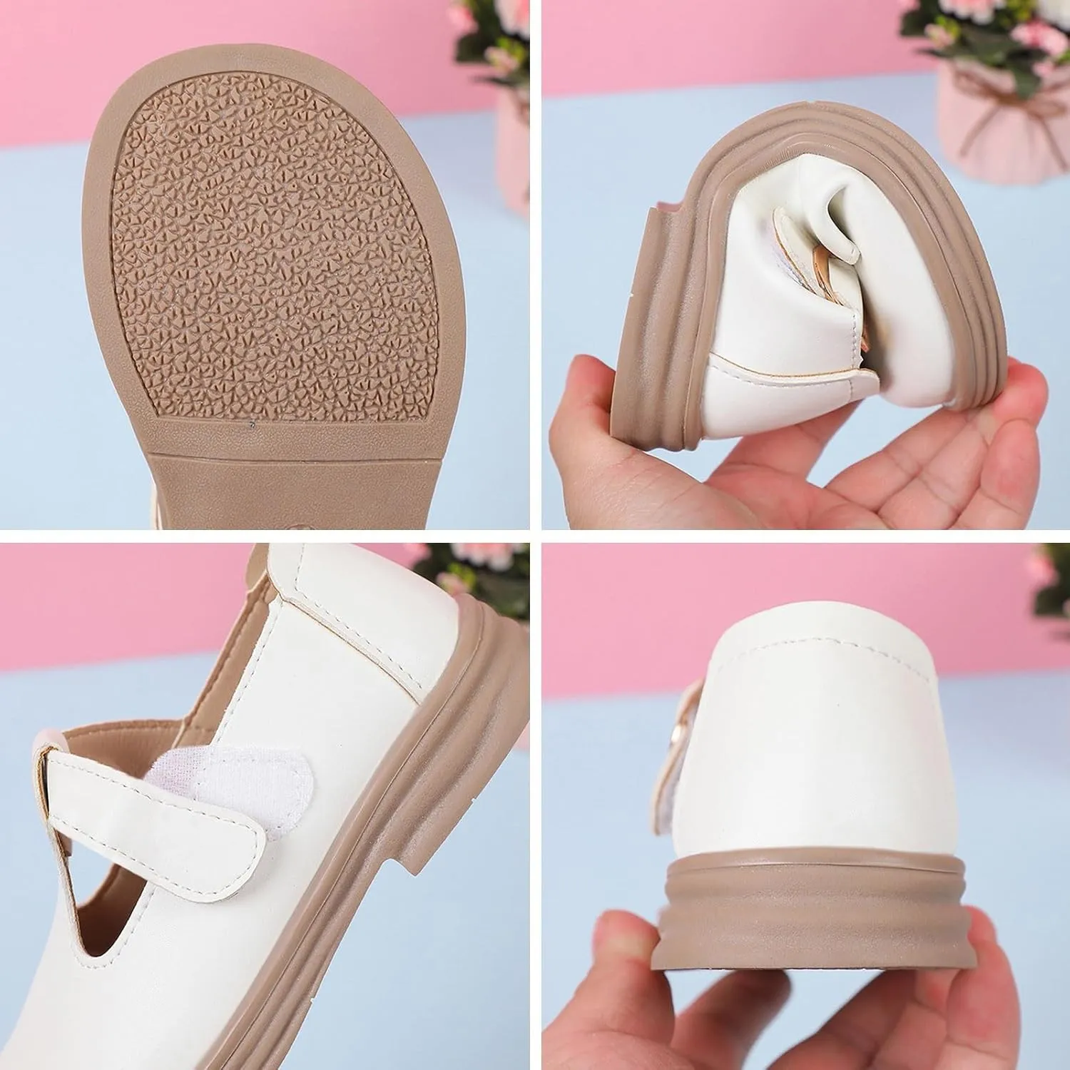 Toddler Girl Mary Jane Dress Low Heels Shoes School Oxford Loafers Flat for Part Wedding Uniform Platform Shoes