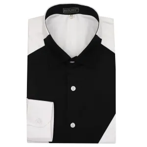 Tuxedo-Inspired Designer Shirt
