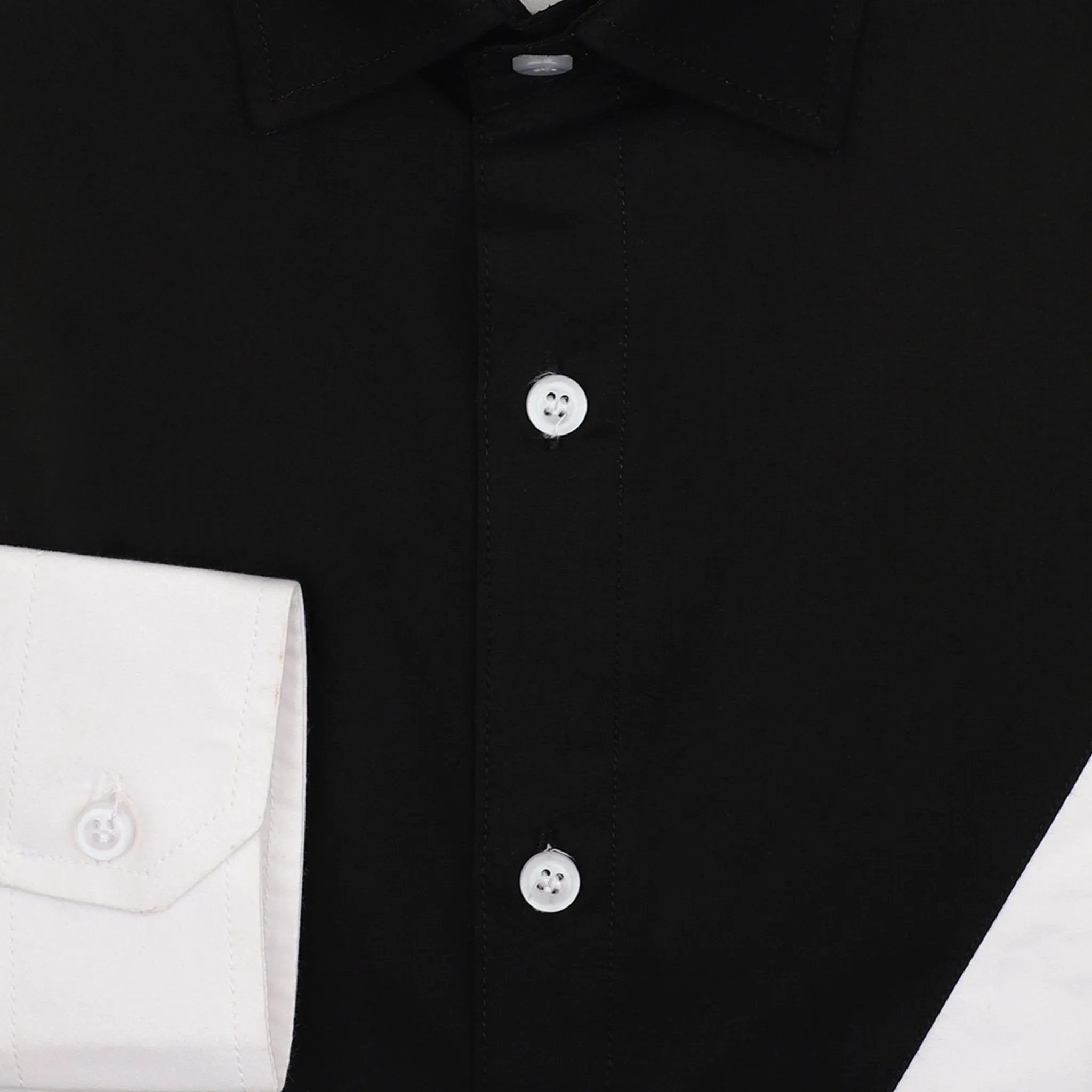 Tuxedo-Inspired Designer Shirt