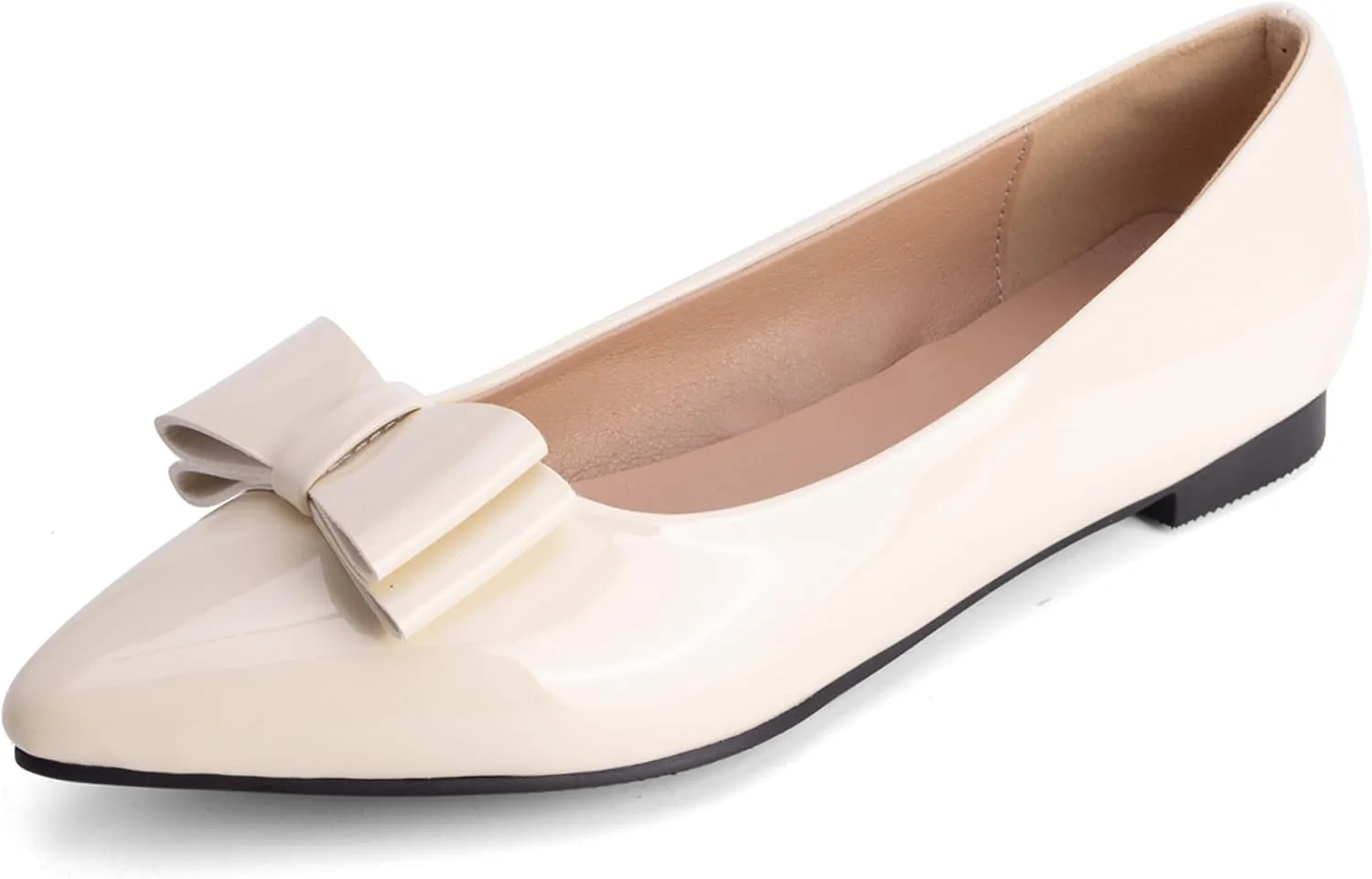 Walking Flats Women Daily Pointed Toe Work Dolly Shoes